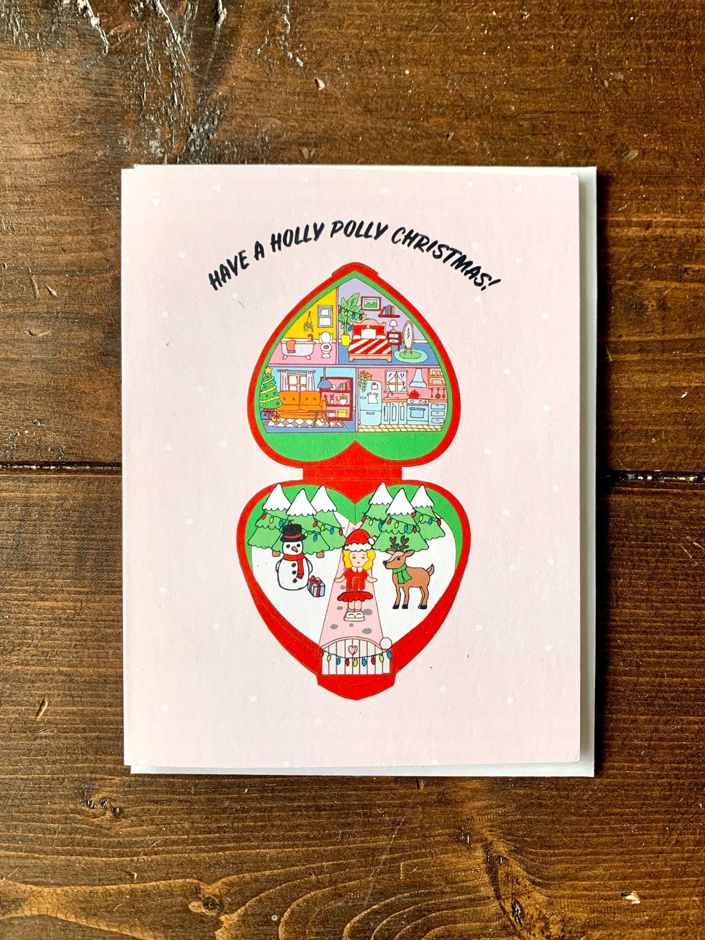 90s Polly Toy Christmas Card
