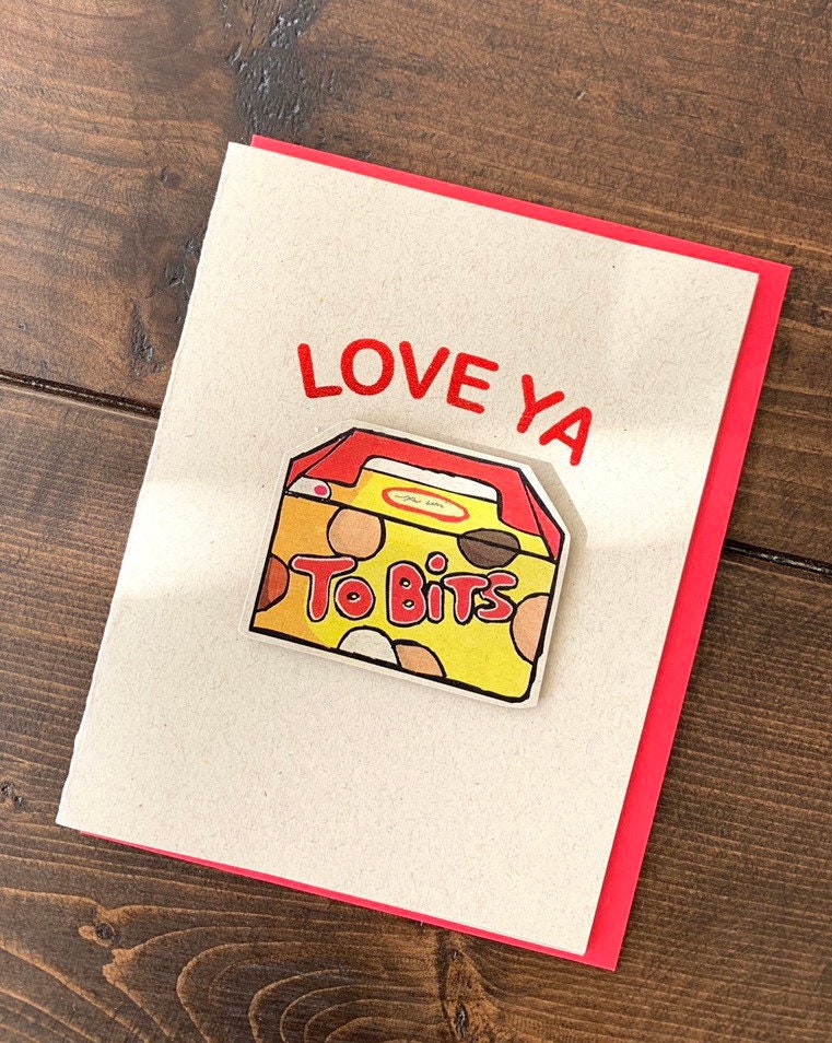 Donut Box Love Card