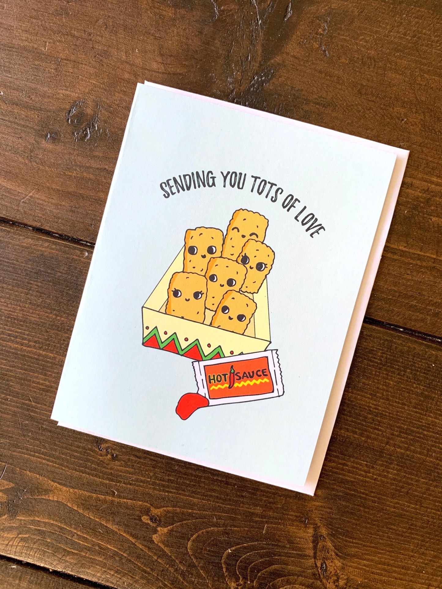 Tater Tot Birthday Best Wishes Card