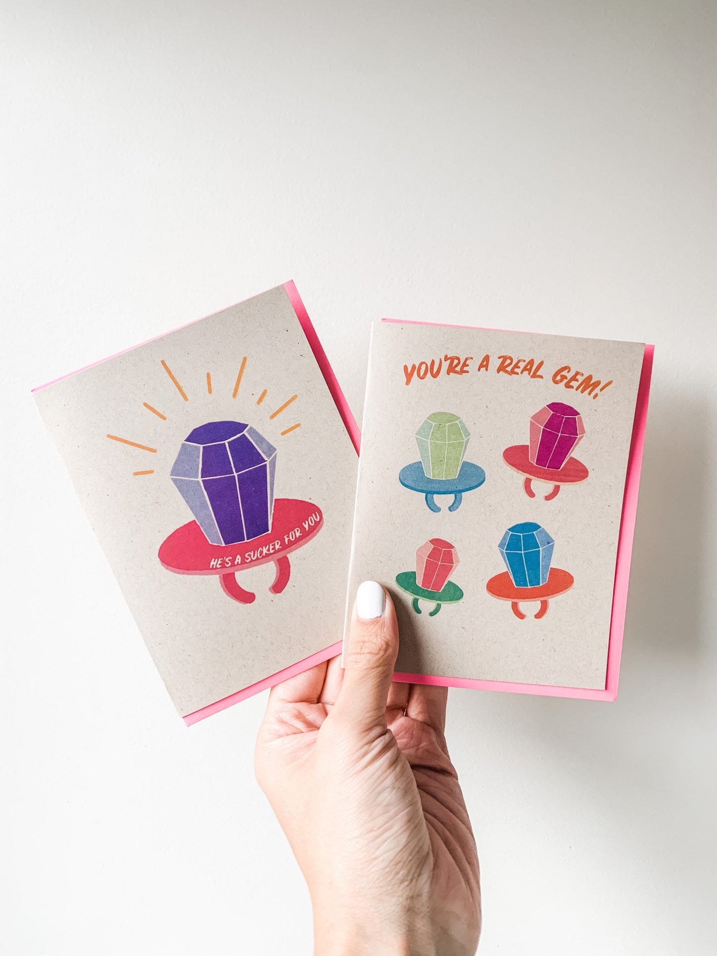 Ring Pop 90s Retro Thank You Card