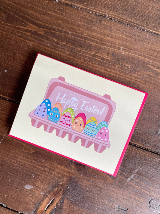 Easter Egg Carton Card