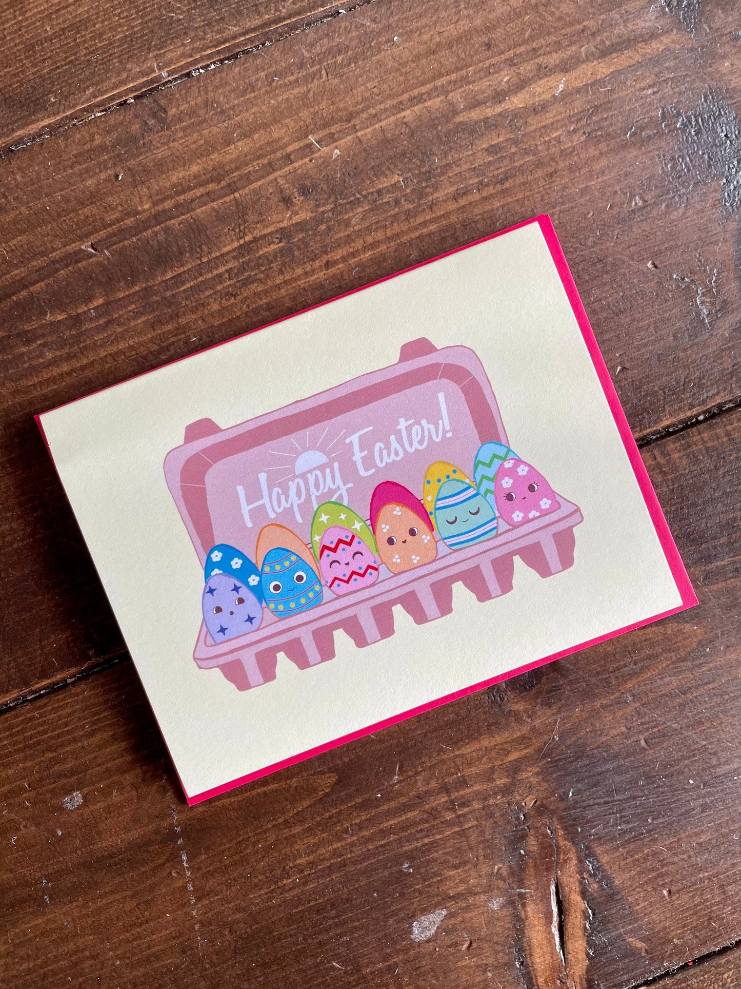 Easter Egg Carton Card