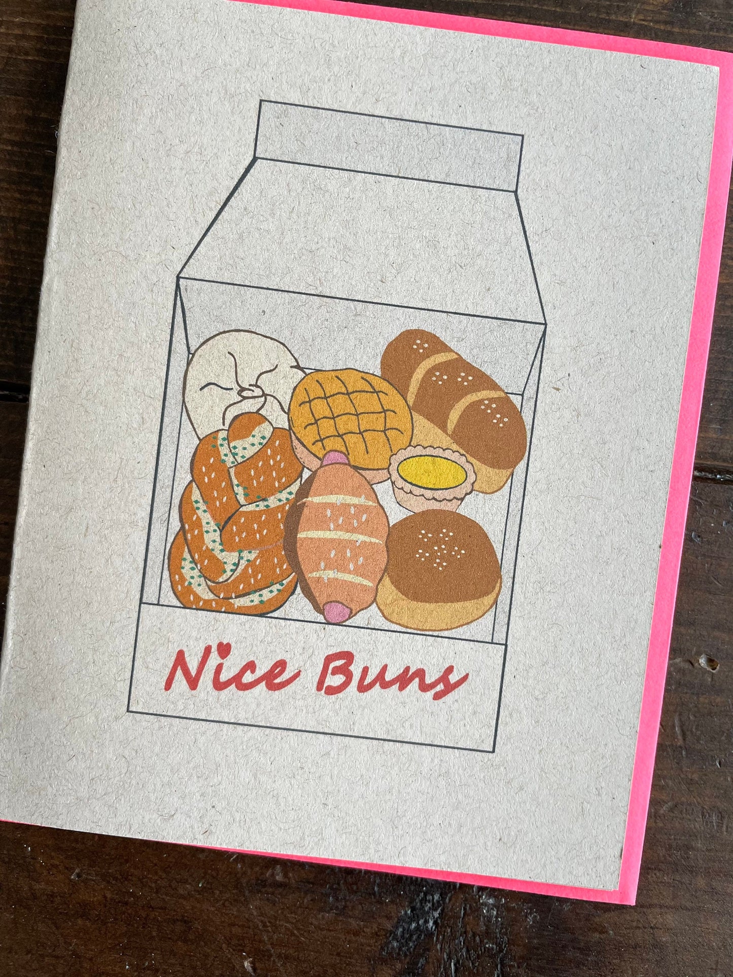 Nice Buns Asian Bakery Bun Card