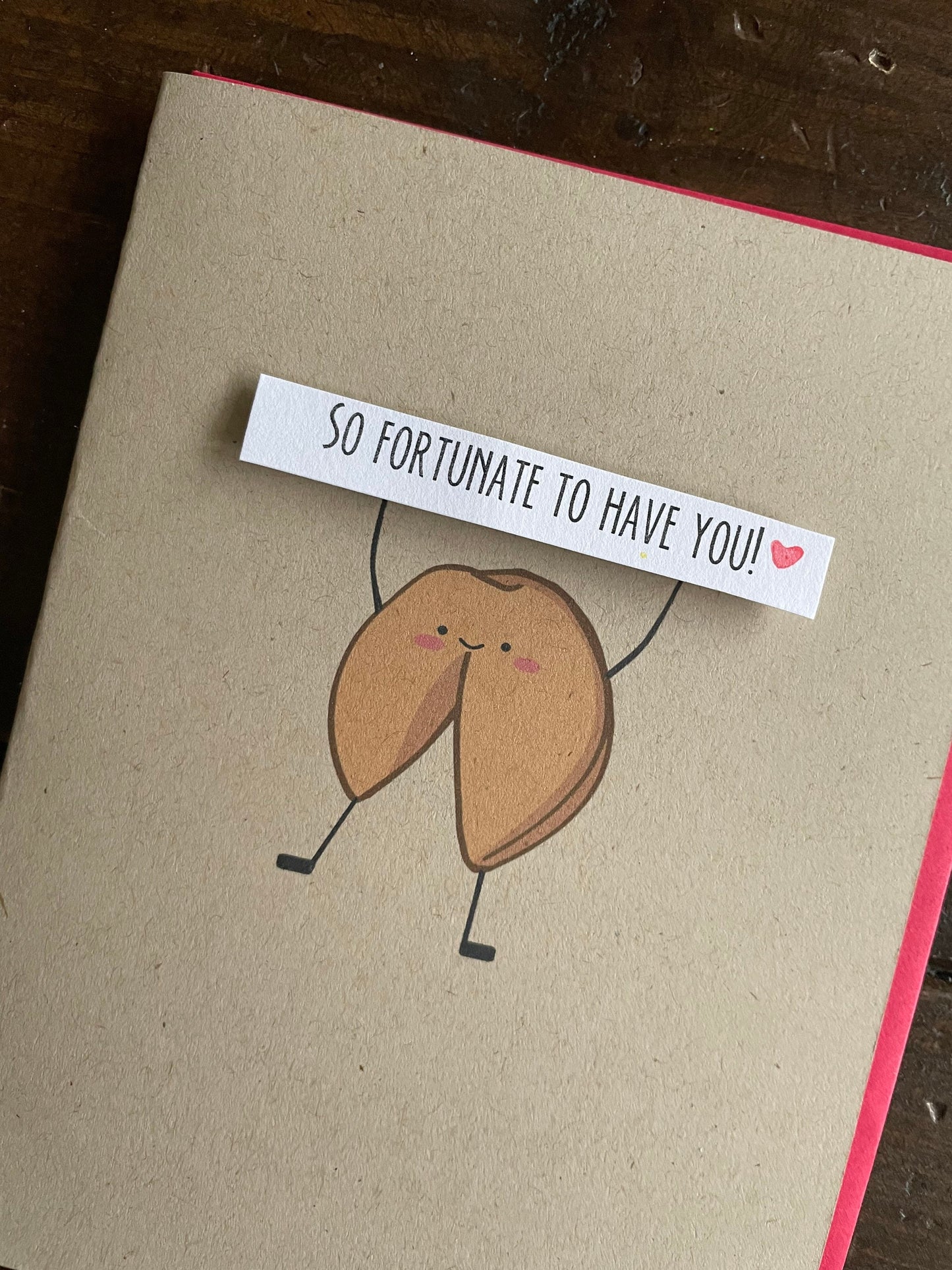 Fortune Cookie Thank You Card